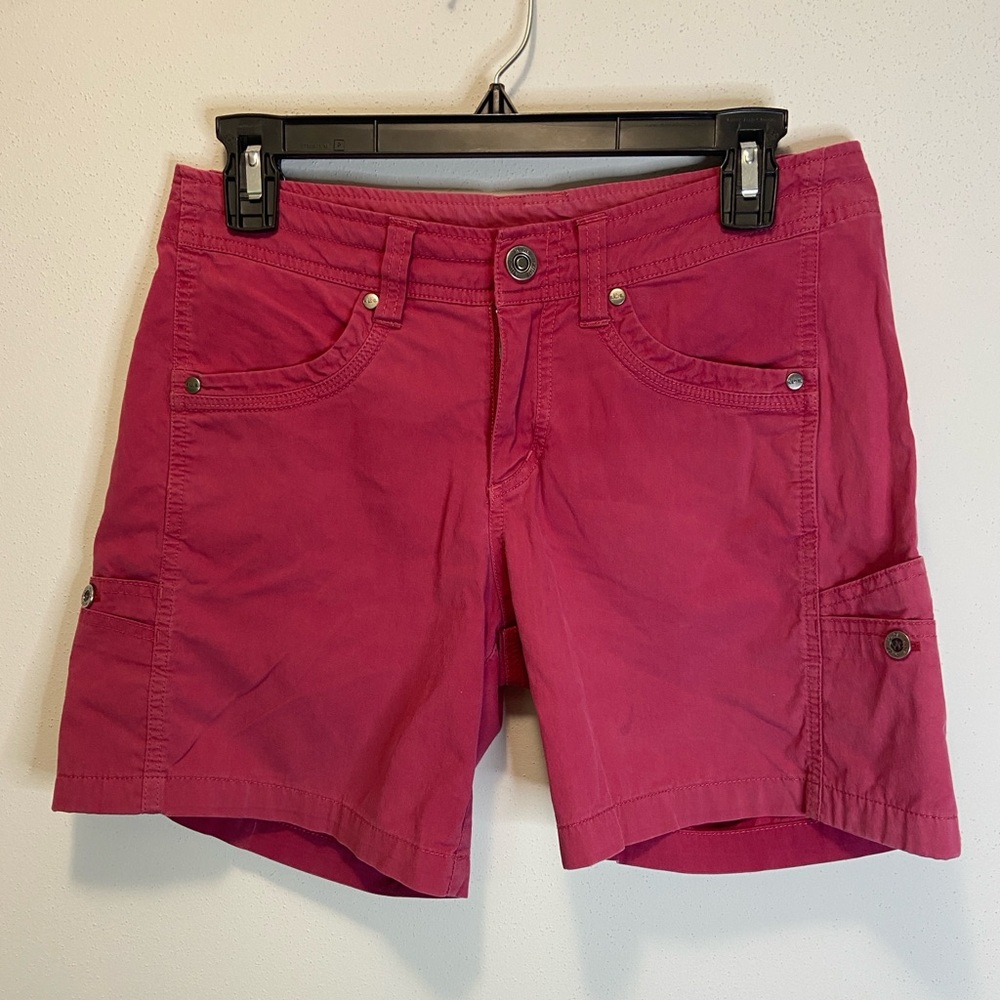 Kuhl Women's Bold Pink Cargo Shorts
